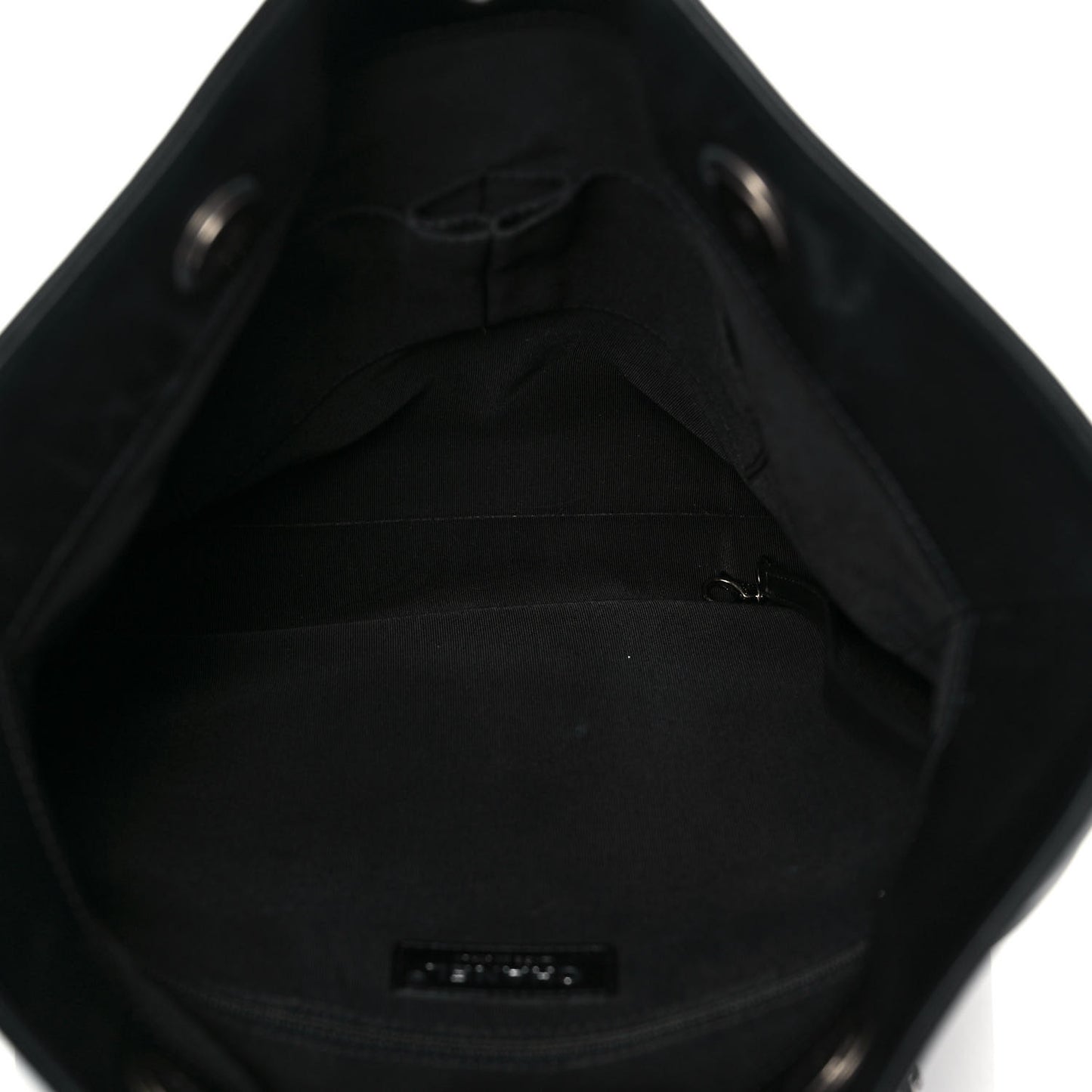 Calfskin Chain 20s Signature Tote Black