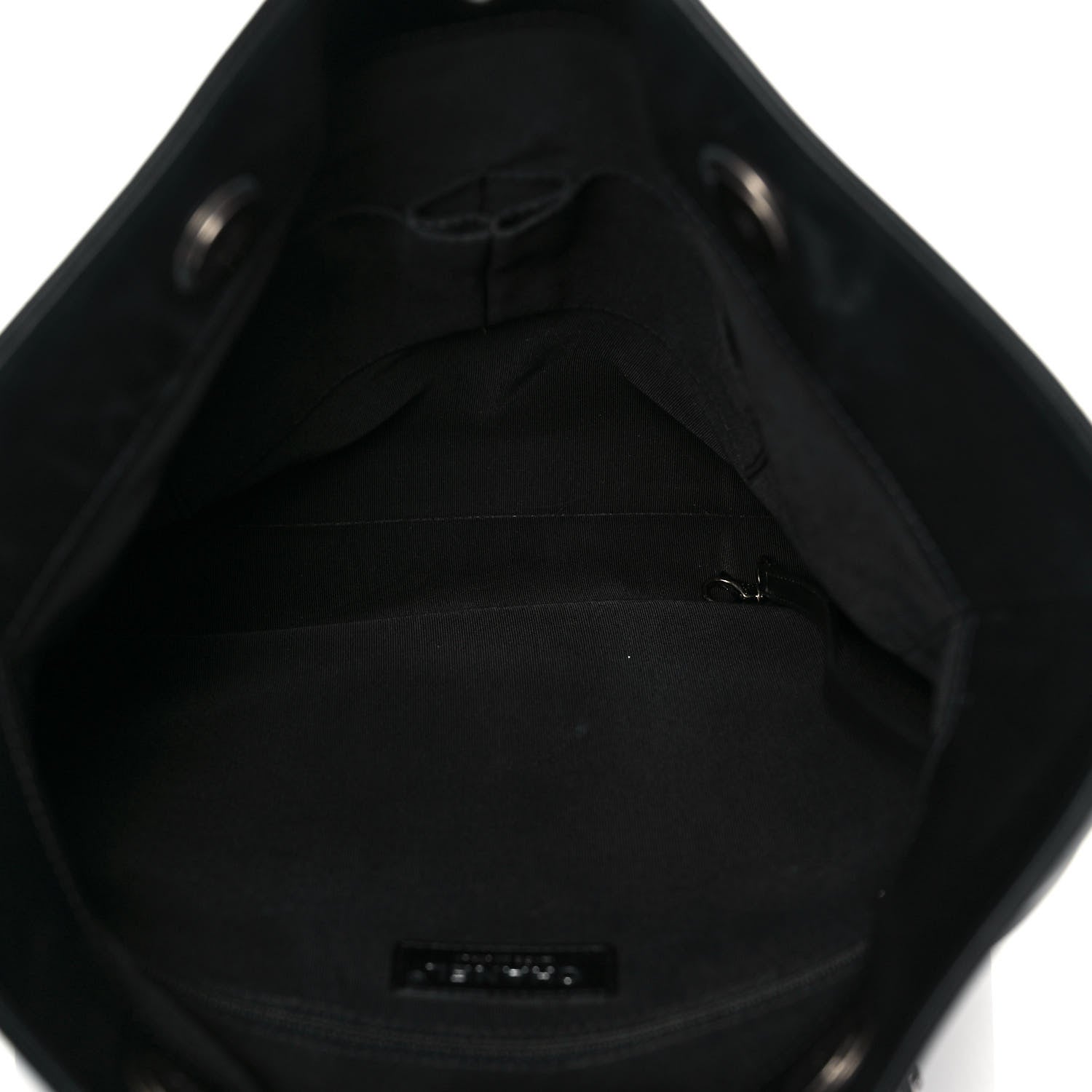 Chanel Calfskin Chain 20s Signature Tote Black 4 of 10