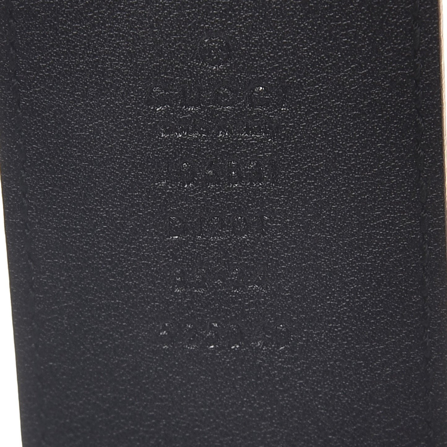 Textured Calfskin Double G 40mm Belt 85 34 Black