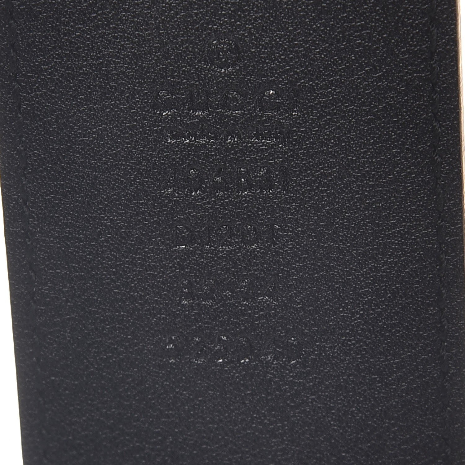 Gucci Textured Calfskin Double G 40mm Belt 85 34 Black 4 of 6