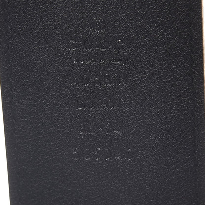 Gucci Textured Calfskin Double G 40mm Belt 85 34 Black 4 of 6