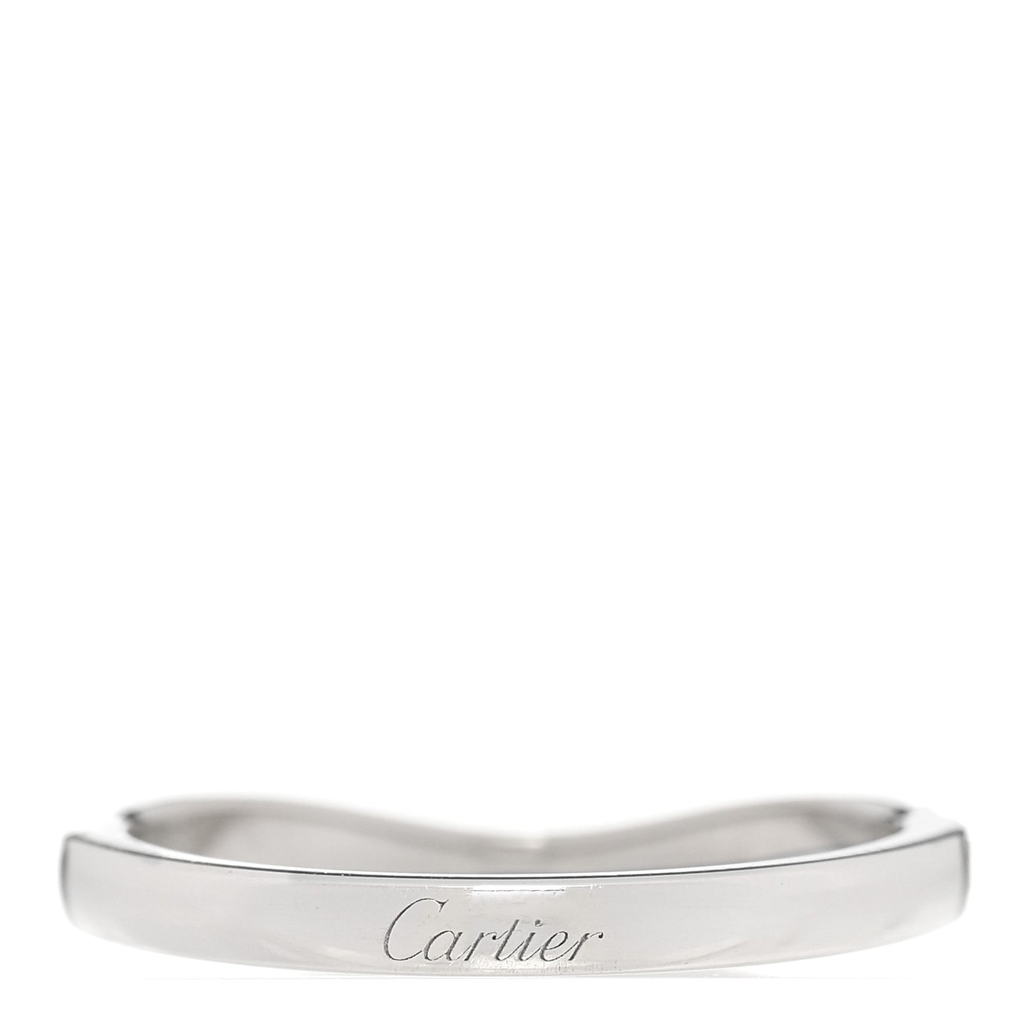 Platinum Diamond Ballerine Wedding Band Ring 51 5.75