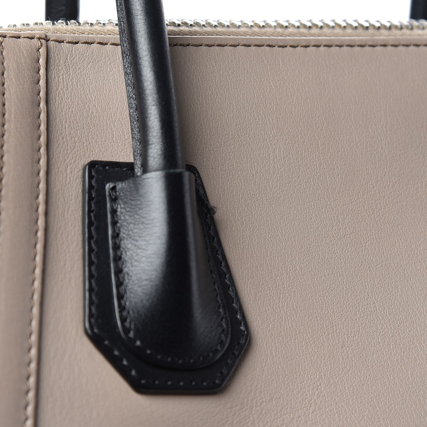 Calfskin Small Tri-Color Antigona Beige Black White