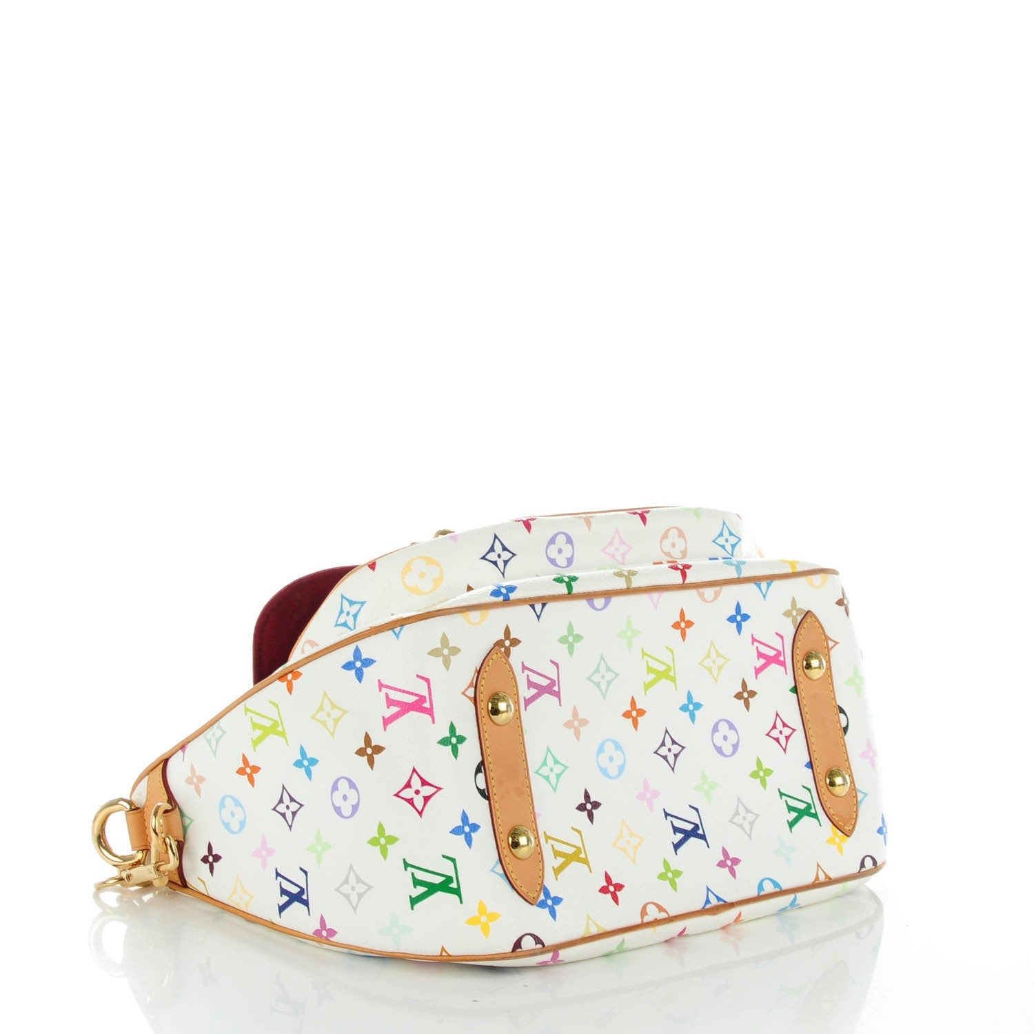 Louis Vuitton Monogram Multicolor Rita White 4 of 8