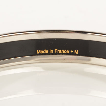 Hermes Enamel Printed Narrow Dancing Circles Bracelet 62 4 of 4