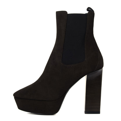 Saint Laurent Suede Vika 95 Chelsea Boot 39 Haunting Green 1 of 8