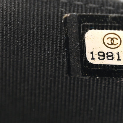 Chanel Patent Quilted Wallet On Chain WOC Black 8 of 15