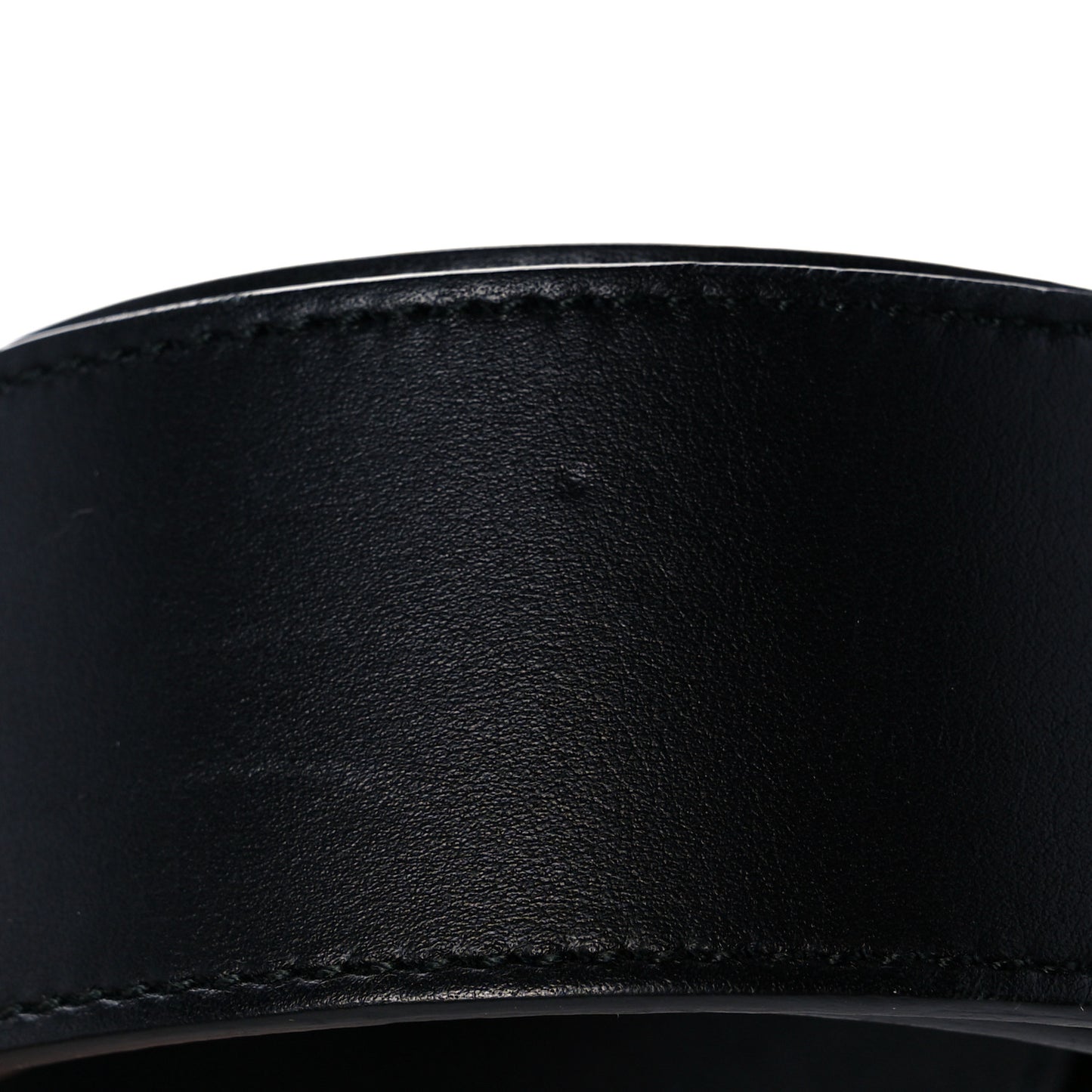 Calfskin Crystal Double G 40mm Belt 80 32 Black Multicolor
