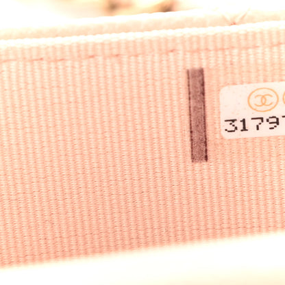 Chanel Caviar Quilted Mini Clutch With Chain Light Beige 8 of 12