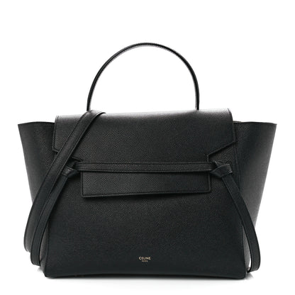 Celine Grained Calfskin Mini Belt Bag Black 1 of 12