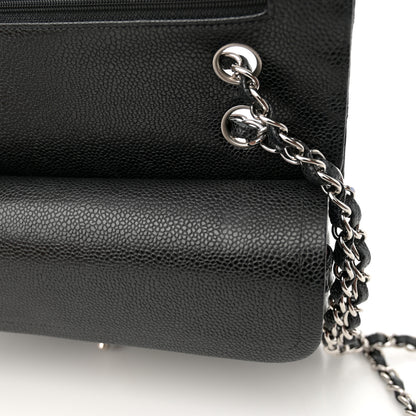 Chanel Caviar Quilted Medium Double Flap Black 12 of 12