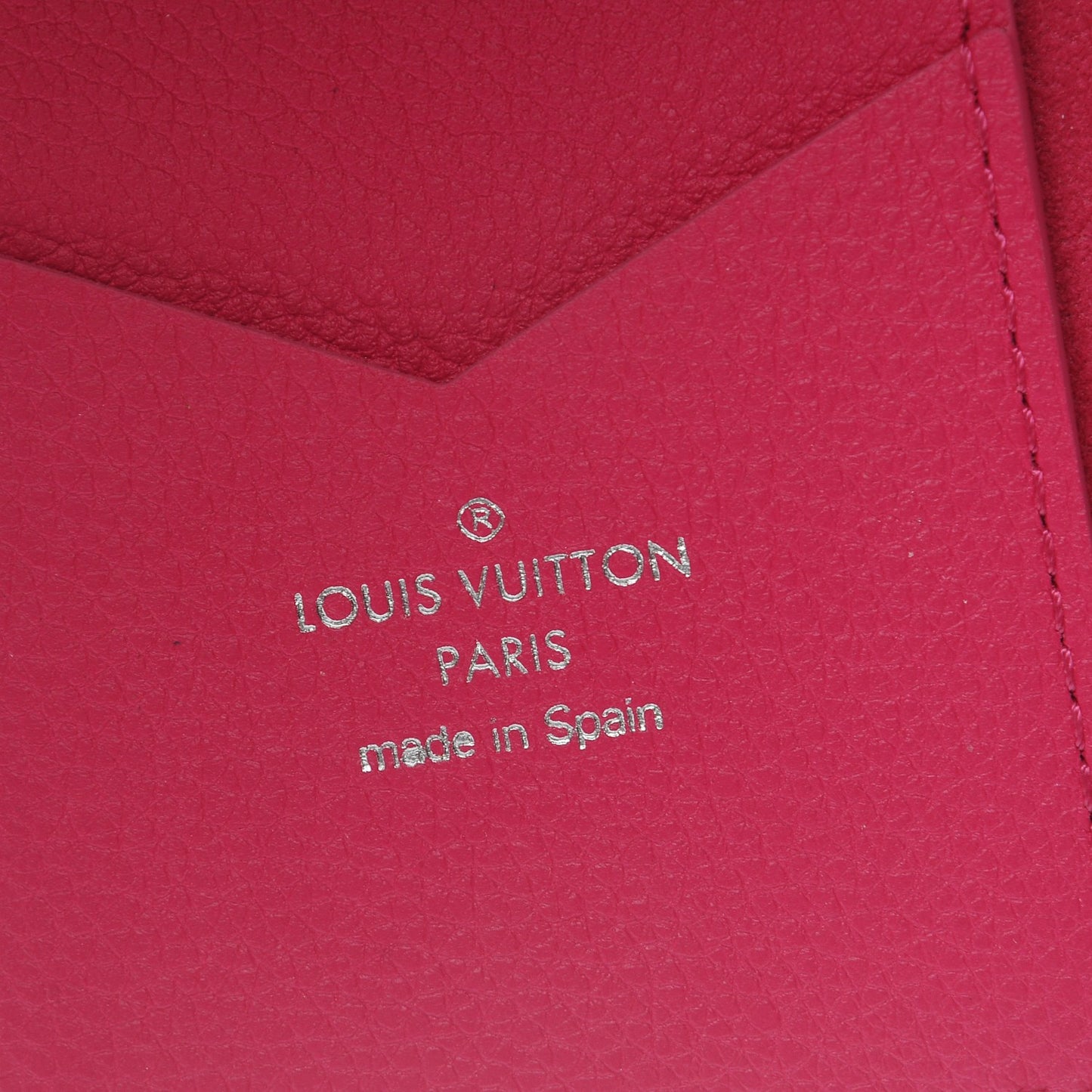 Monogram Cuir iPhone 7 Folio Case Fuchsia
