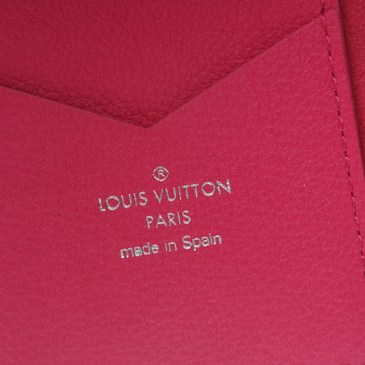 Louis Vuitton Monogram Cuir iPhone 7 Folio Case Fuchsia 6 of 7