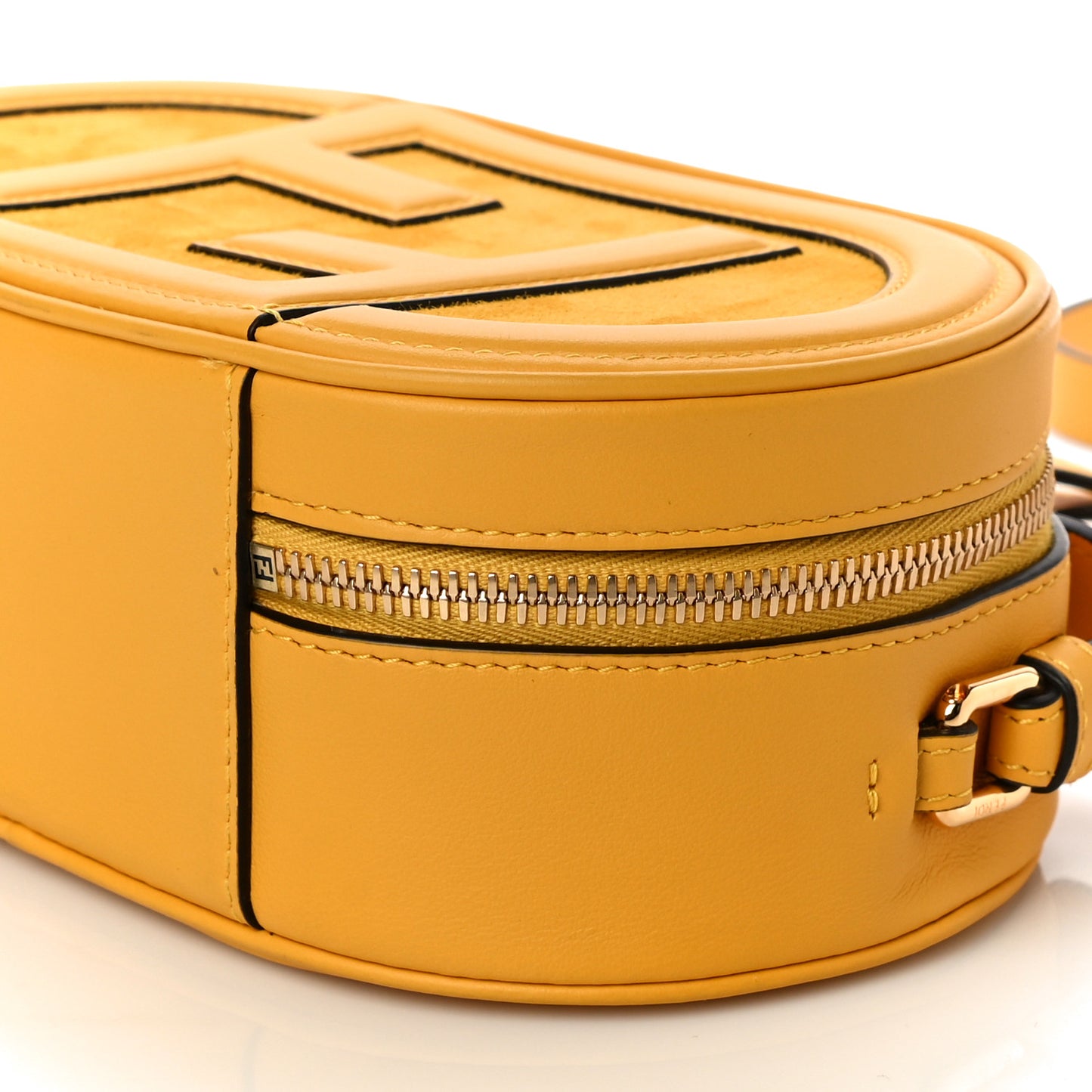 Vitello Grace Camoscio O'Lock Mini Camera Case Mimosa