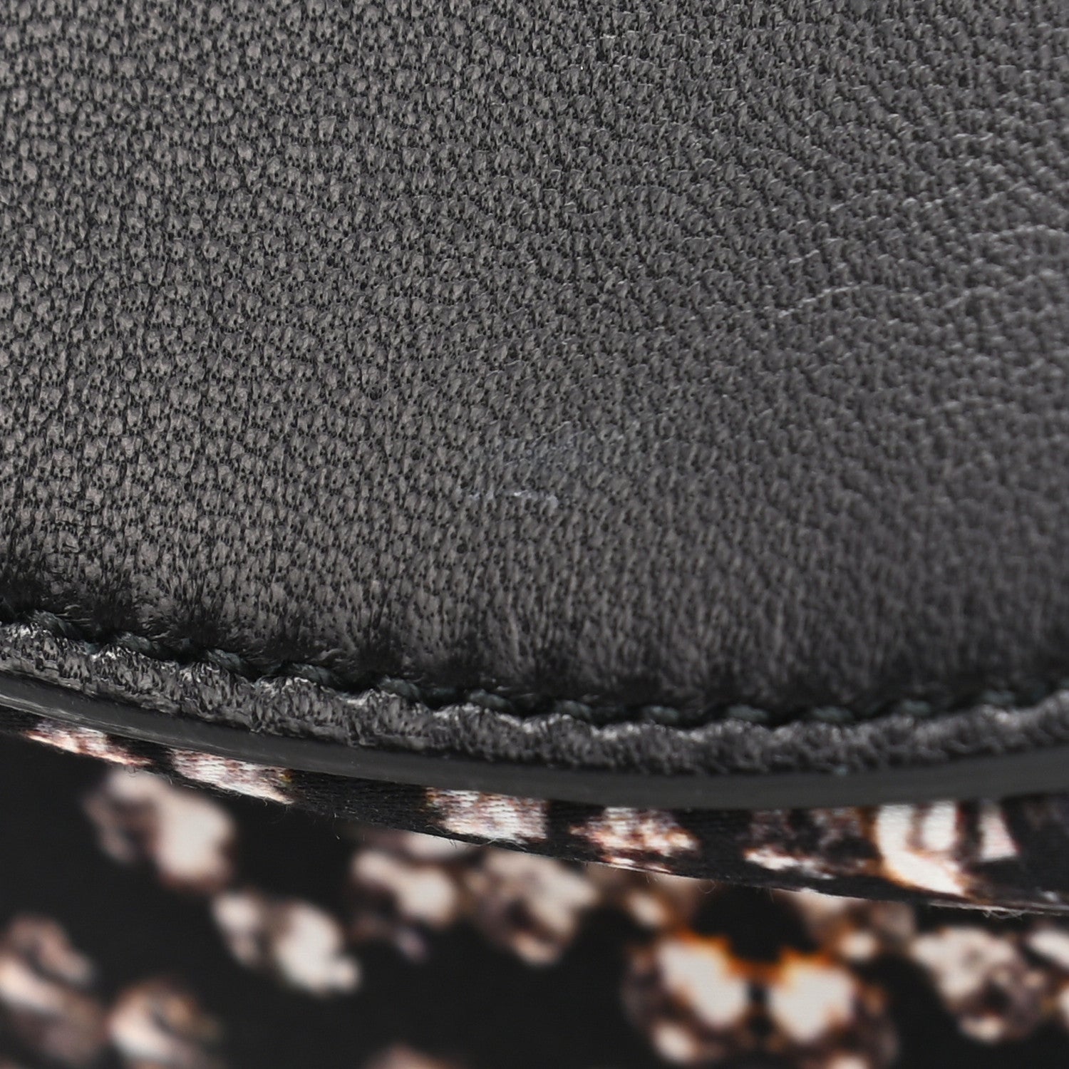 Alexander McQueen Silk Dandelion Print De Manta Clutch Black 8 of 8