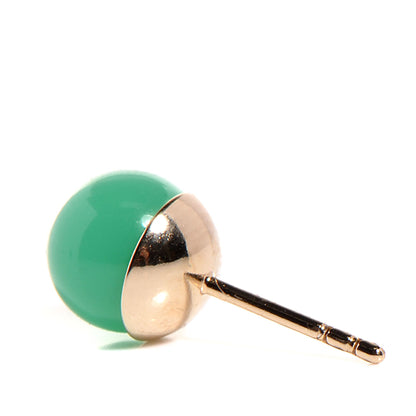 Christian Dior Mise En Dior Tribal Earrings Jade Green 4 of 5