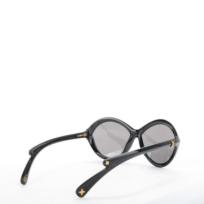 Louis Vuitton Flore Sunglasses Z0263W Black 3 of 6
