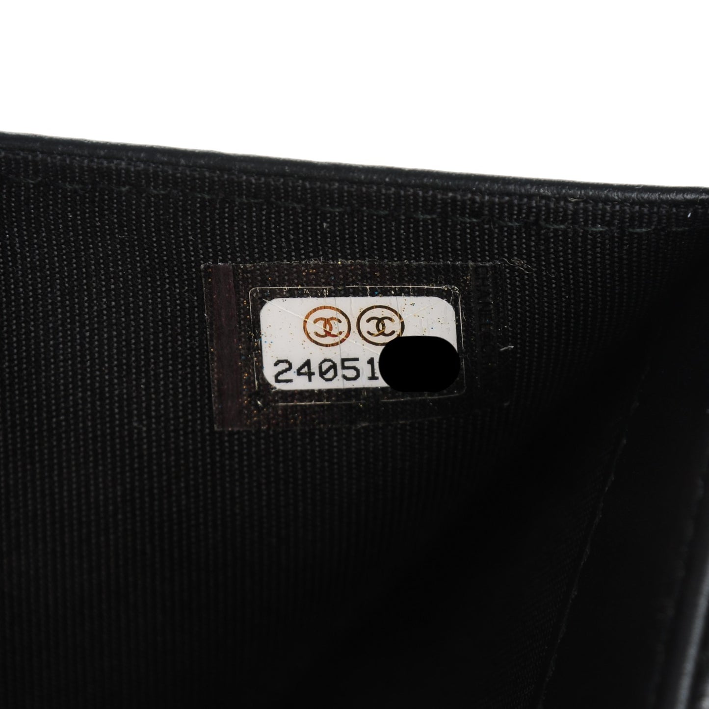Calfskin Quilted Compact Flap Wallet So Black