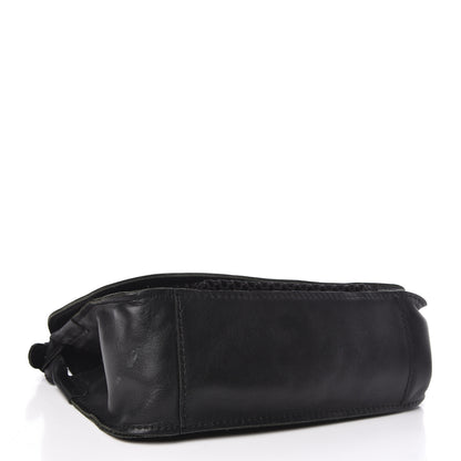 Chanel Calfskin Stitched Small Highlander Messenger Black 4 of 15
