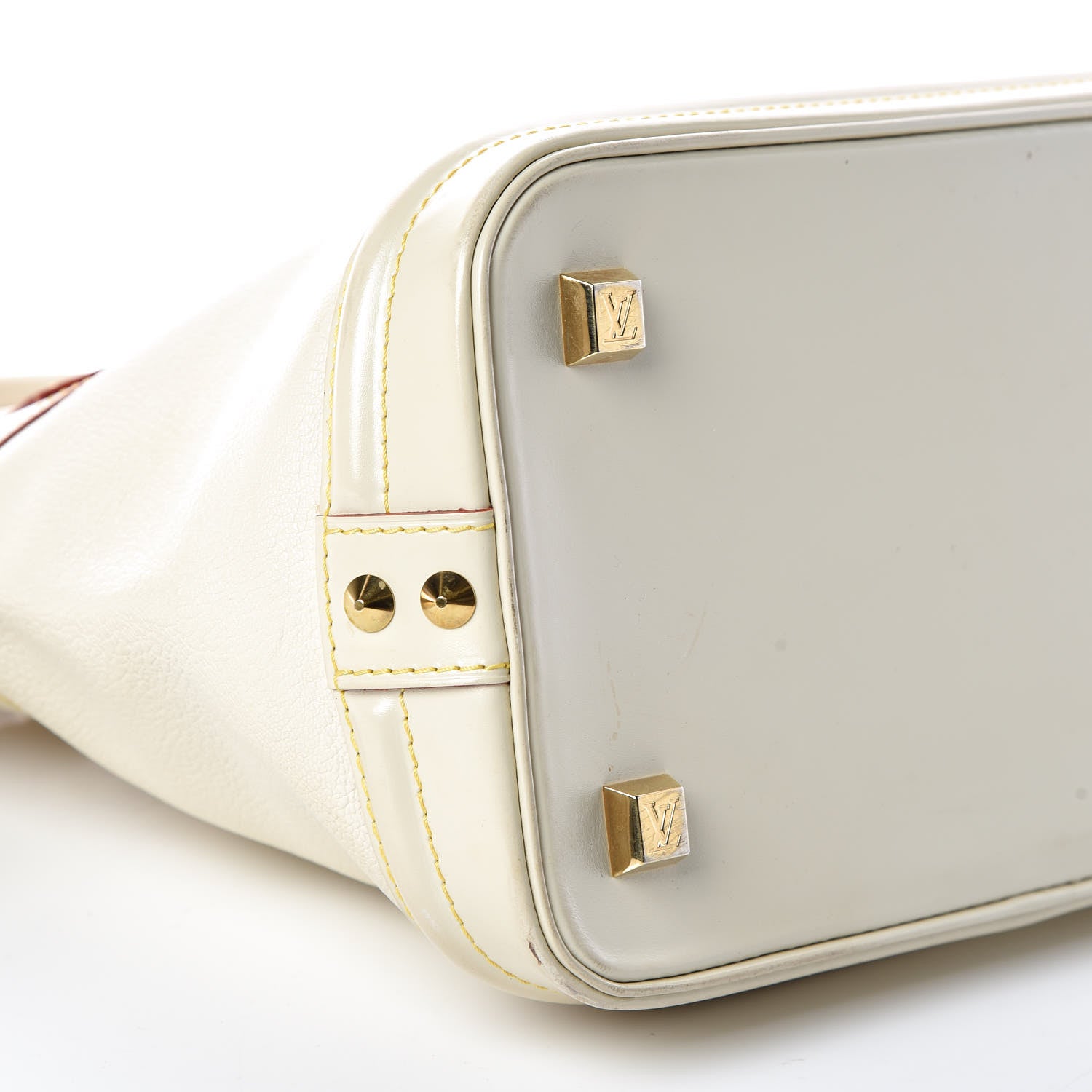 Louis Vuitton Suhali Lockit PM White 5 of 9