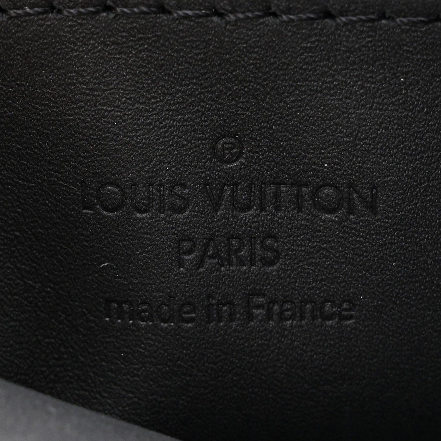 Louis Vuitton Calfskin Monogram Shadow Gaston Wearable Wallet 6 of 11
