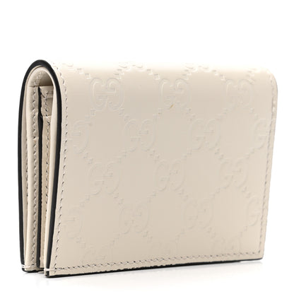 Gucci Guccissima Cherries Card Case Wallet White 3 of 8