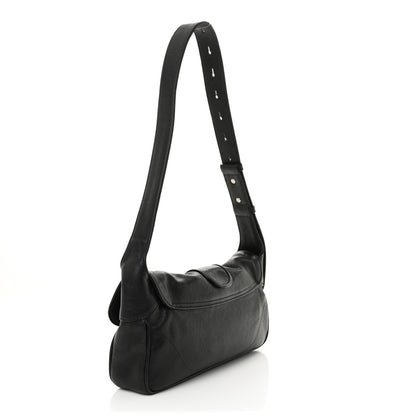 Gucci Goatskin Small GG Monochrome Aphrodite Shoulder Bag Black 3 of 10
