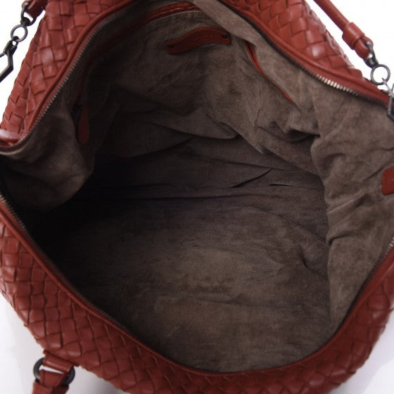 Nappa Intrecciato Large Convertible Bag Appia