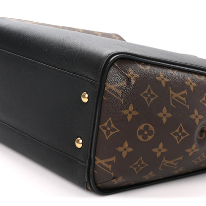 Louis Vuitton Calfskin Monogram Kimono Tote Black 9 of 9