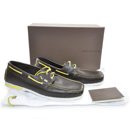 Louis Vuitton Leather LV Cup Loafers Brown 4 of 10