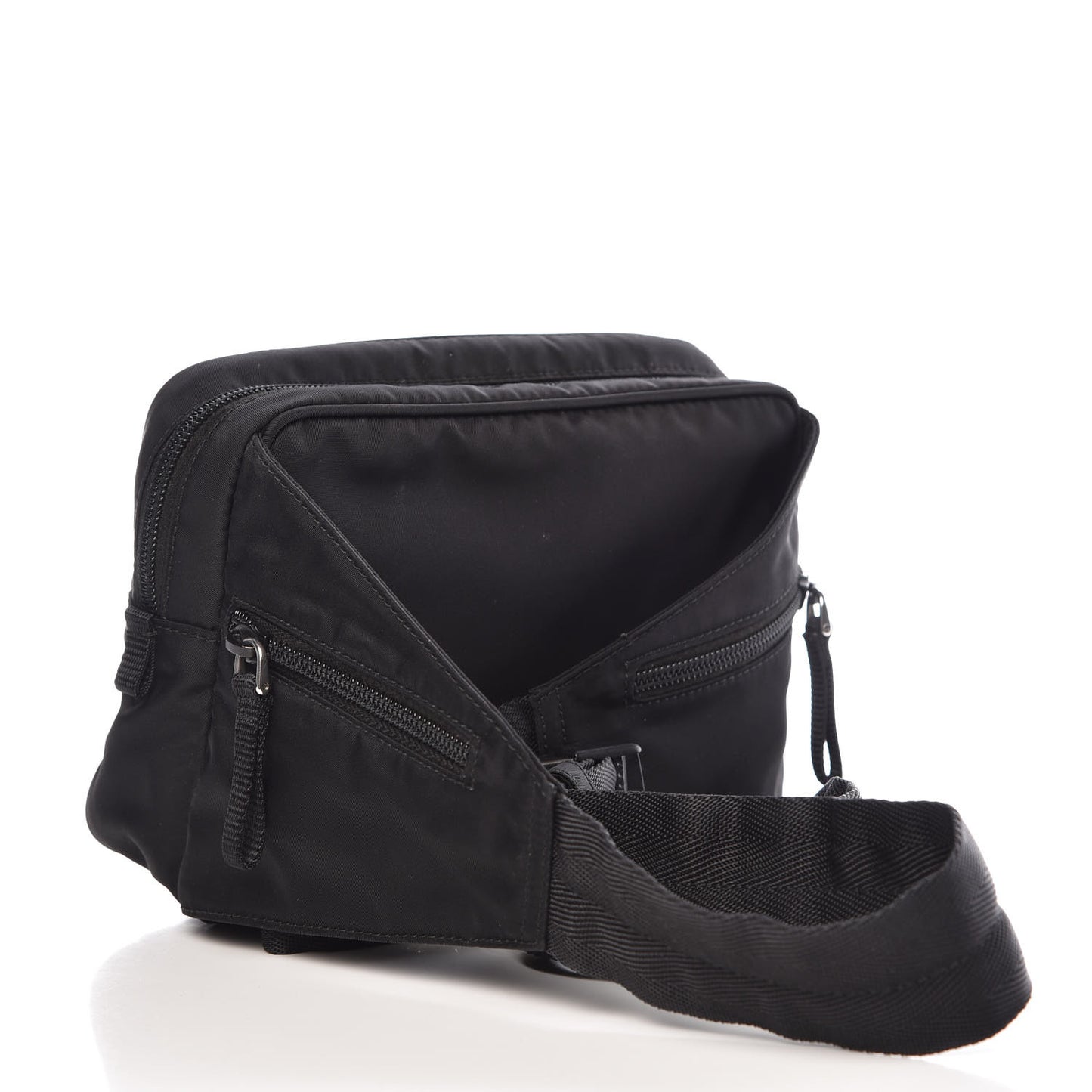 Tessuto Nylon Belt Bag Black
