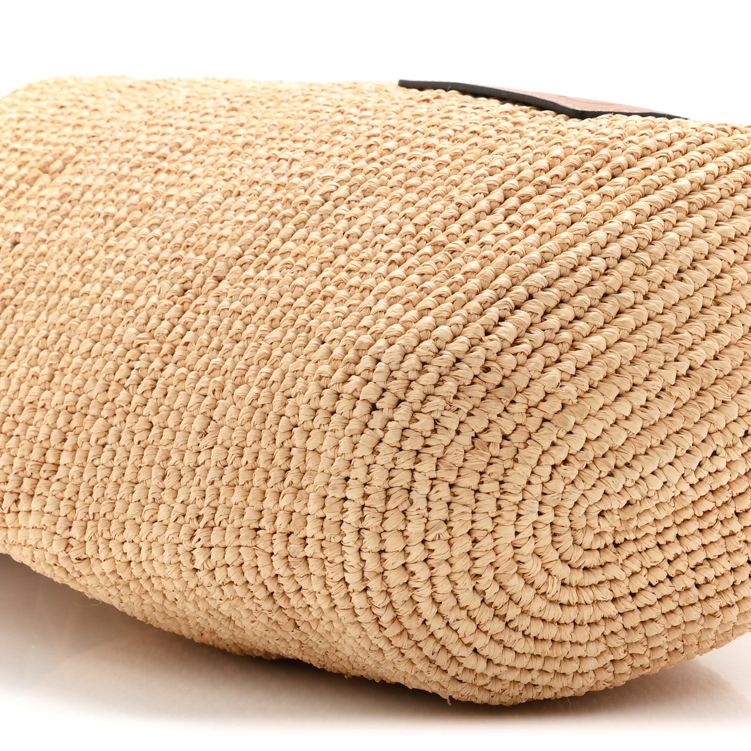 Loewe Raffia Mini Slit Tote Bag Natural Tan 8 of 10