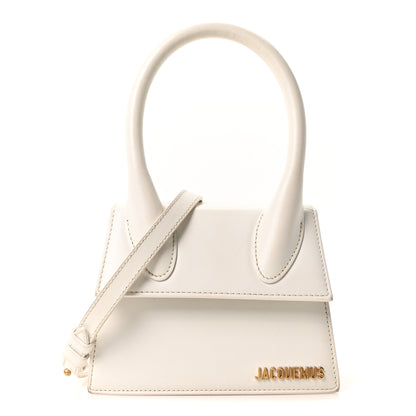 Jacquemus Smooth Calfskin Le Chiquito Moyen White 1 of 9