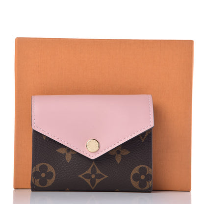 Louis Vuitton Monogram Zoe Wallet Rose Ballerine 8 of 8
