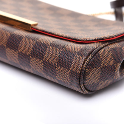 Louis Vuitton Damier Ebene Favorite MM 7 of 15