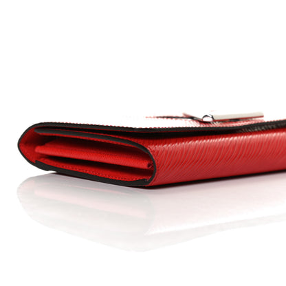 Louis Vuitton Epi Twist Wallet Coquelicot 7 of 9