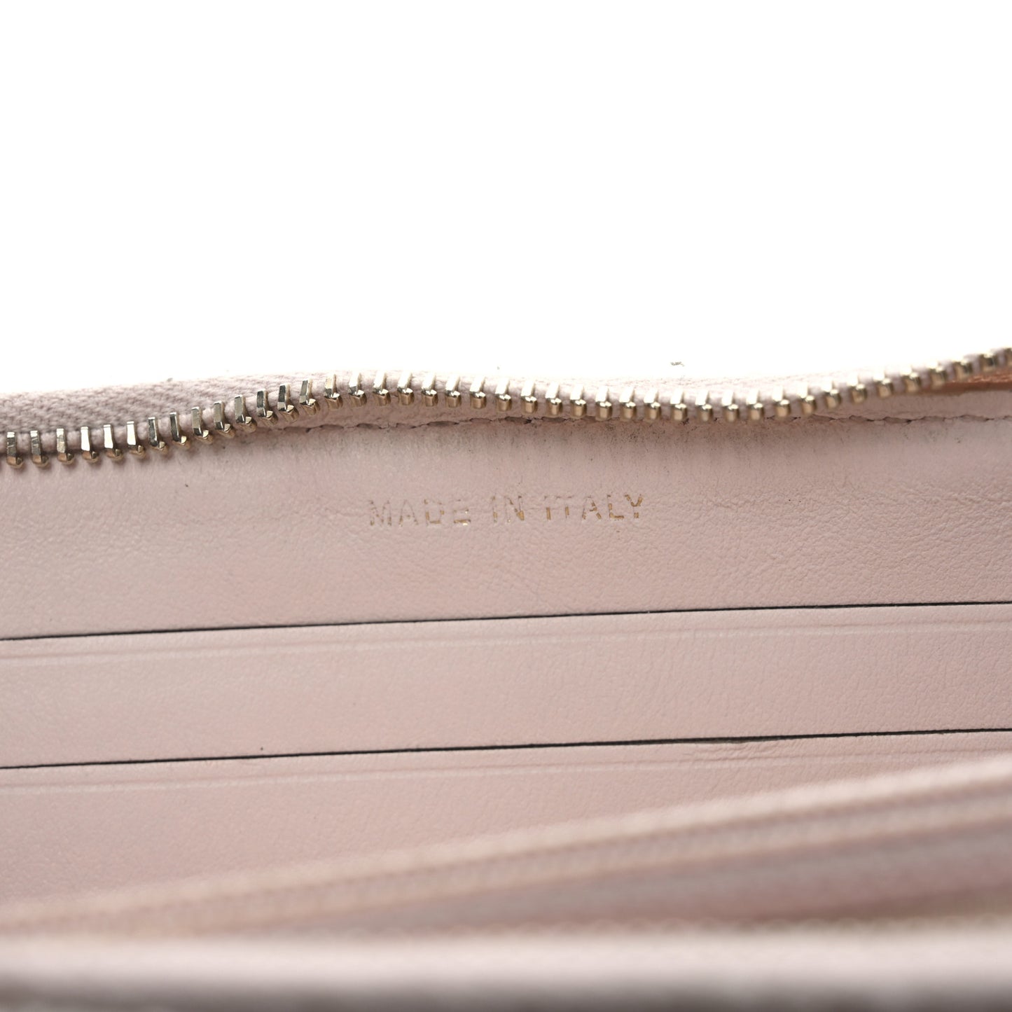 Lurex Canvas Deauville Medium Zip Around Wallet Pink