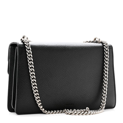 Gucci Pebbled Calfskin Small Dionysus Shoulder Bag Black 3 of 10