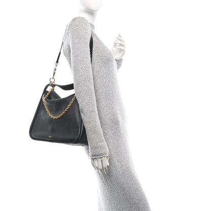 Mulberry Small Classic Grain Calfskin Leighton Black 2 of 10