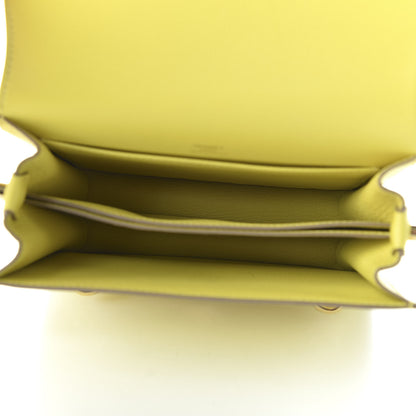 Hermes Evercolor Mini Sac Roulis Lime 5 of 11