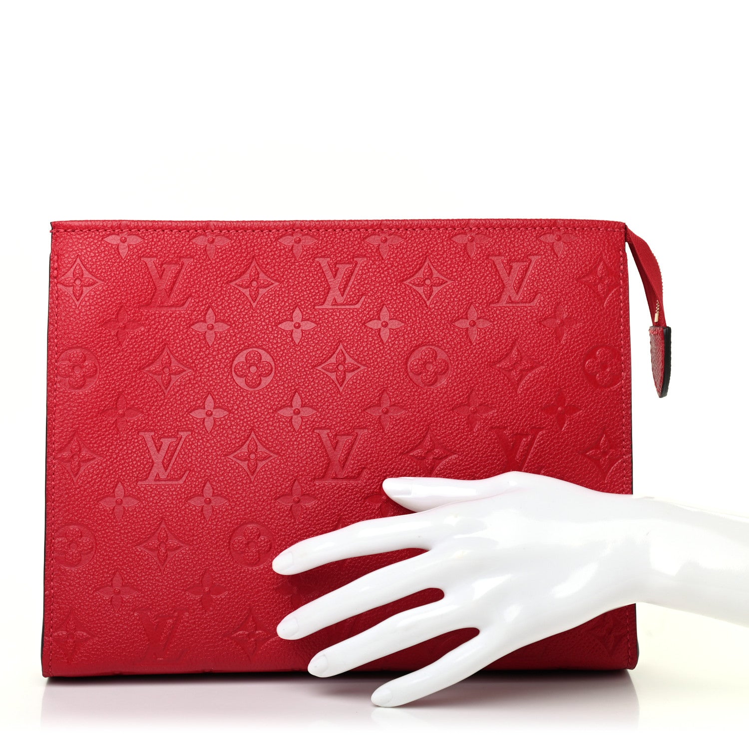 Louis Vuitton Empreinte Monogram Toiletry Pouch 26 Scarlet 2 of 6