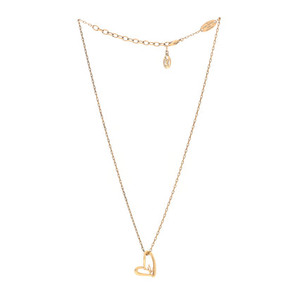 Louis Vuitton Metal Fall In Love Necklace 3 of 4