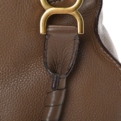 Chloe Calfskin Medium Marcie Satchel Barbour Khaki 16 of 19