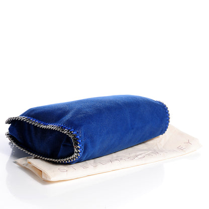 Stella McCartney Faux Leather Shaggy Deer Small Falabella Cornflower 4 of 9