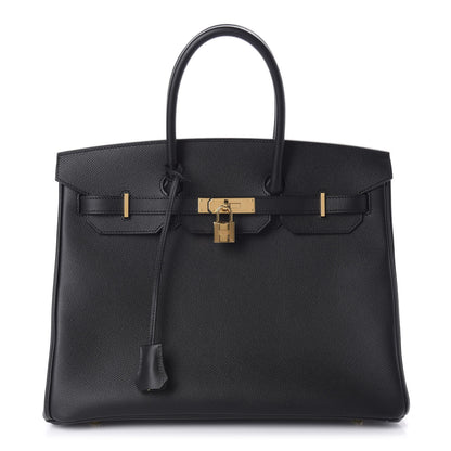 Hermes Epsom Birkin 35 Black 1 of 11