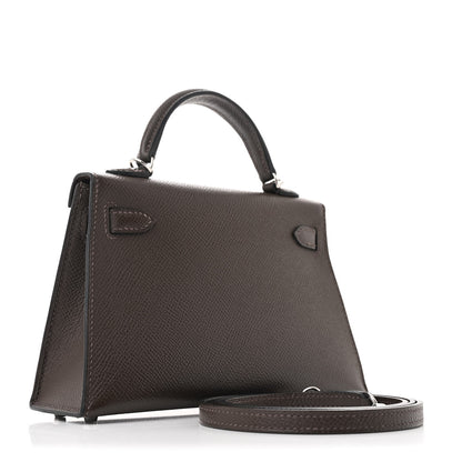 Hermes Epsom Mini Kelly Sellier 20 Ecorce 3 of 11
