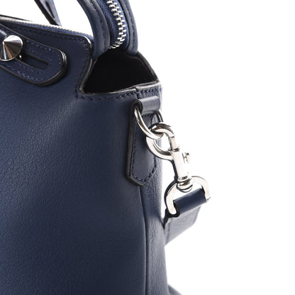 Fendi Vitello Dolce Medium By The Way Boston Bag Blue 13 of 14