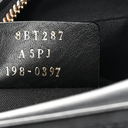 Fendi Vitello Century F is Fendi Bi-Color FF 1974 Embossed Camera Case Maya Black 7 of 15