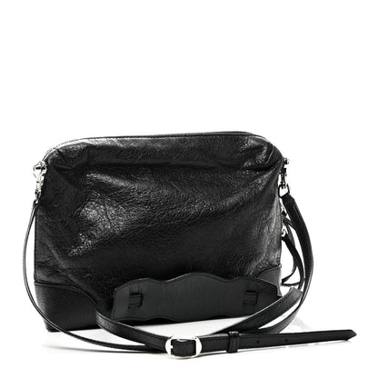 Balenciaga Agneau Classic Hardware XS Reporter Crossbody Black 4 of 11