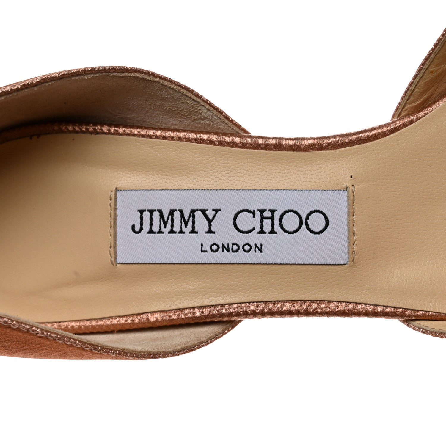 Jimmy Choo Satin Addison d'Orsay Pump 37.5 Light Pink 6 of 10